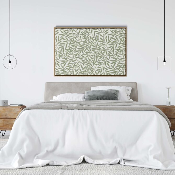 Alternative view of Honeysuckle Leaves by William Morris