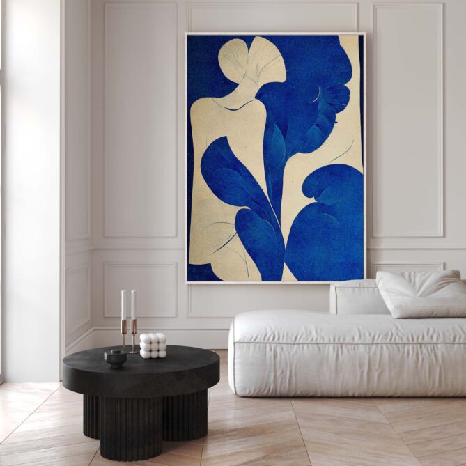 Alternative view of Blue Flower by Matisse