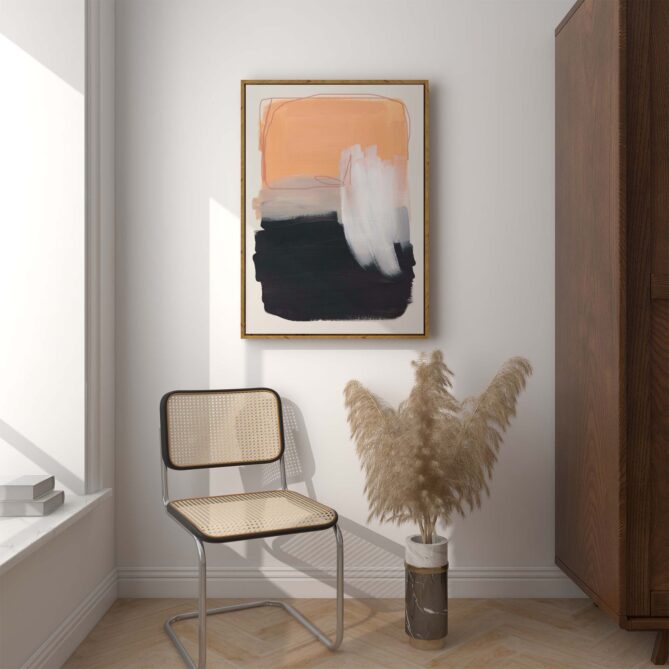 Alternative view of Abstract Brush Strokes "122"