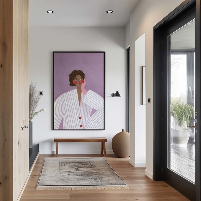 Alternative view of The Woman with the Pink Glove