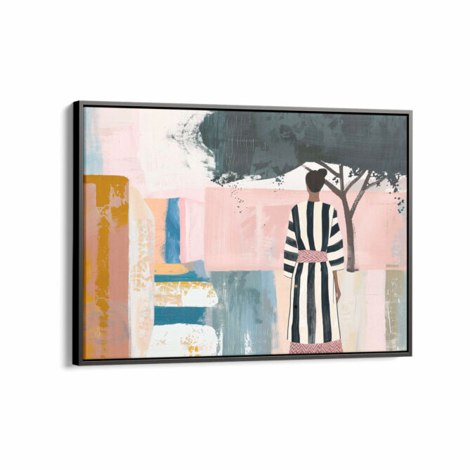 Woman Silhouette Wall