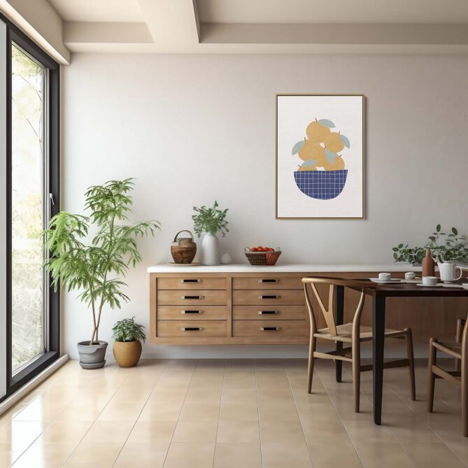 Alternative view of Bowl of Oranges