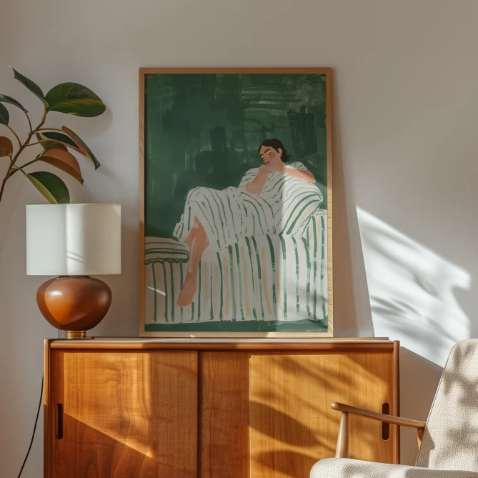 Alternative view of Sitting on the Couch