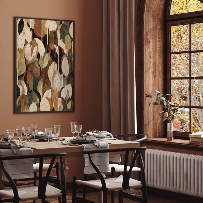 Alternative view of Mosaic Leaves