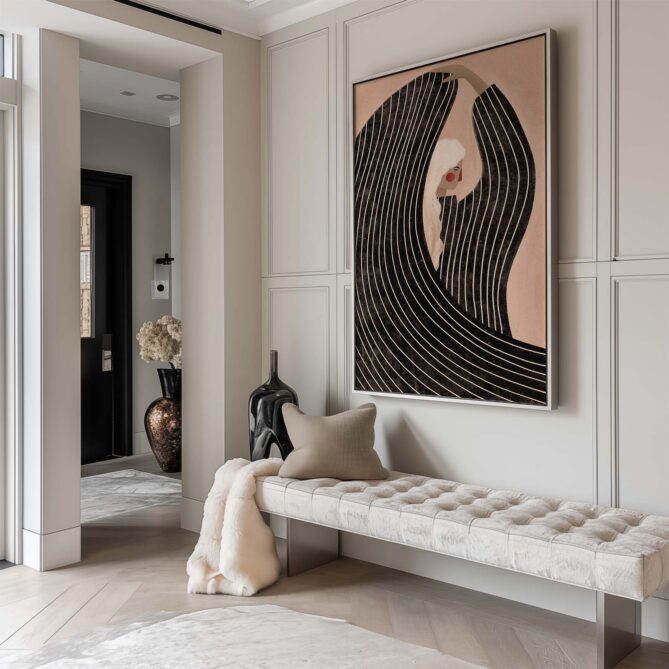 Alternative view of The Woman With the Black Dress