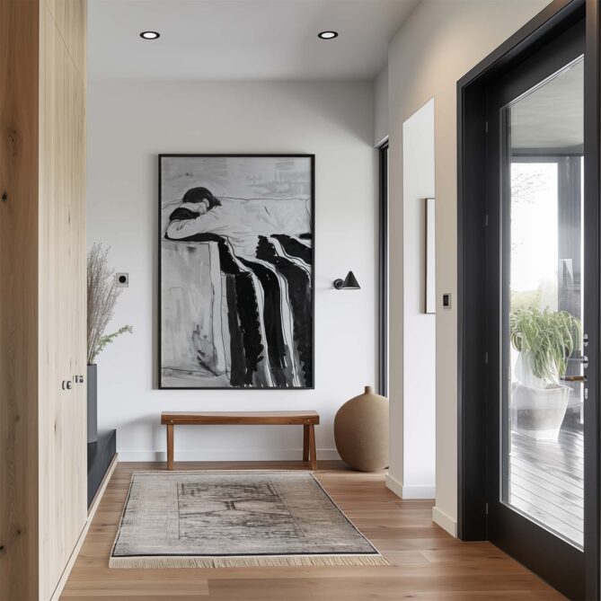 Alternative view of Sleeping on the Sofa