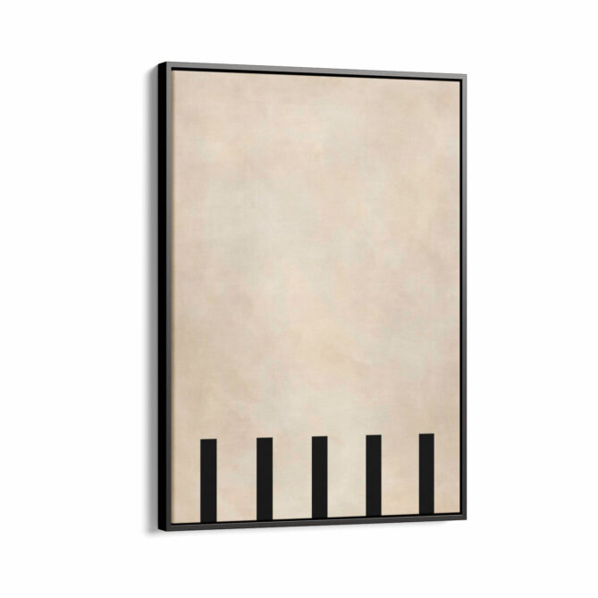 Beige Geometric Painting