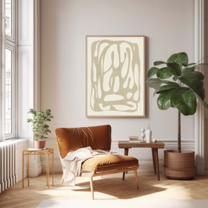 Alternative view of Modern Abstract Art 87